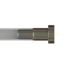 A - 3/4" - 1" PVC Push Cap