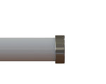 A - 3/4" - 1" PVC Push Cap
