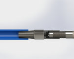 A - 3/4" - 1" Tapered Pull Connector (Data Gas & Water)