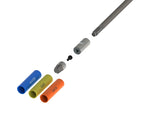 B - 1-1/4" Tapered Pull Connector (Data Gas & Water)