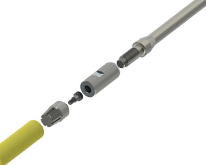C - 1-1/2" Tapered Pull Connector (Data Gas & Water)