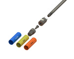 C - 1-1/2" Tapered Pull Connector (Data Gas & Water)